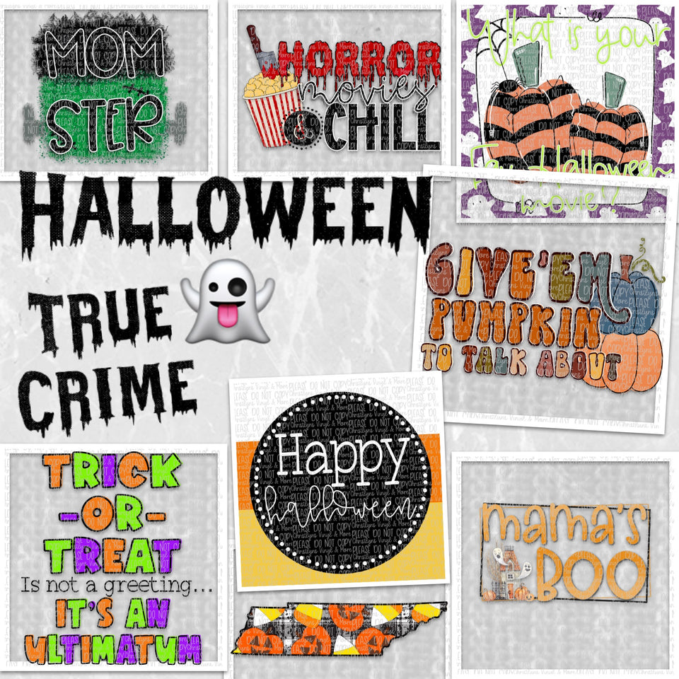 Halloween/Crime Items
