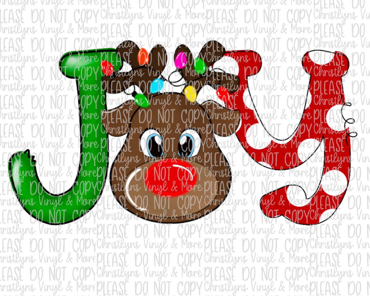 JOY Sublimation Transfer or White Tee