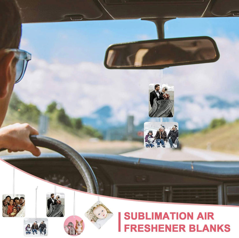 Sublimation Air Freshy Blanks