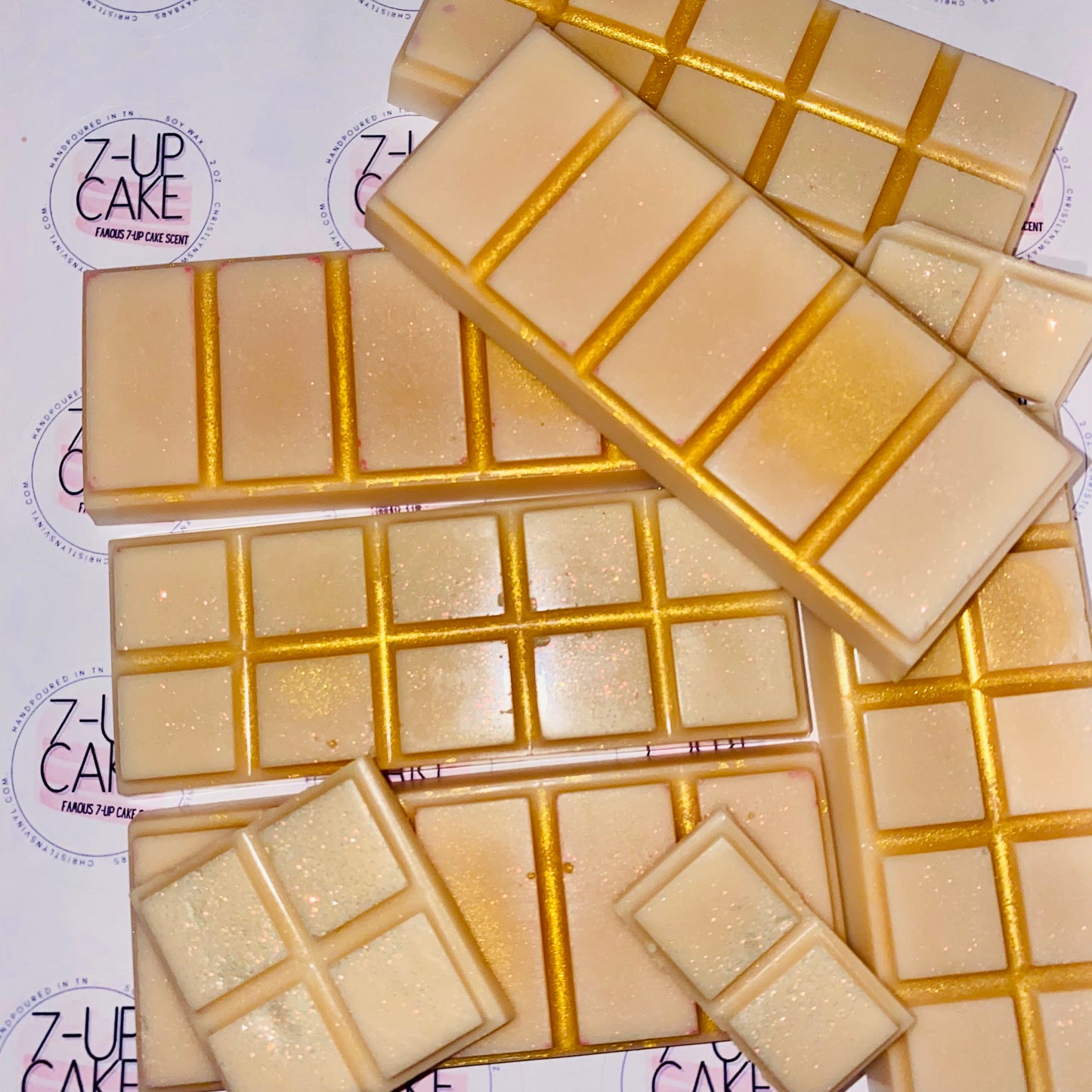 Christlyns Snap Wax Bar: 7-Up Cake