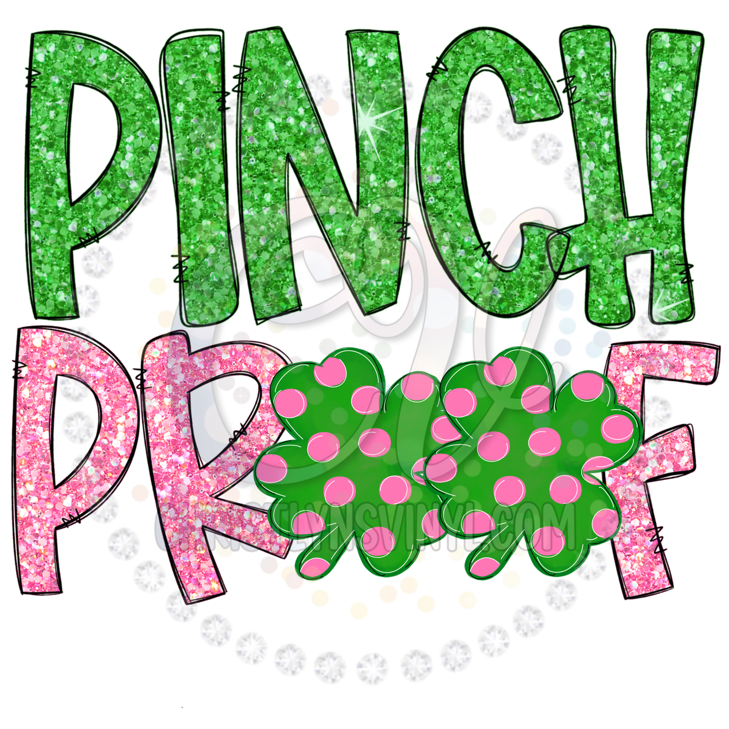 Pinch Proof St Patrick’s Day Sublimation Transfer