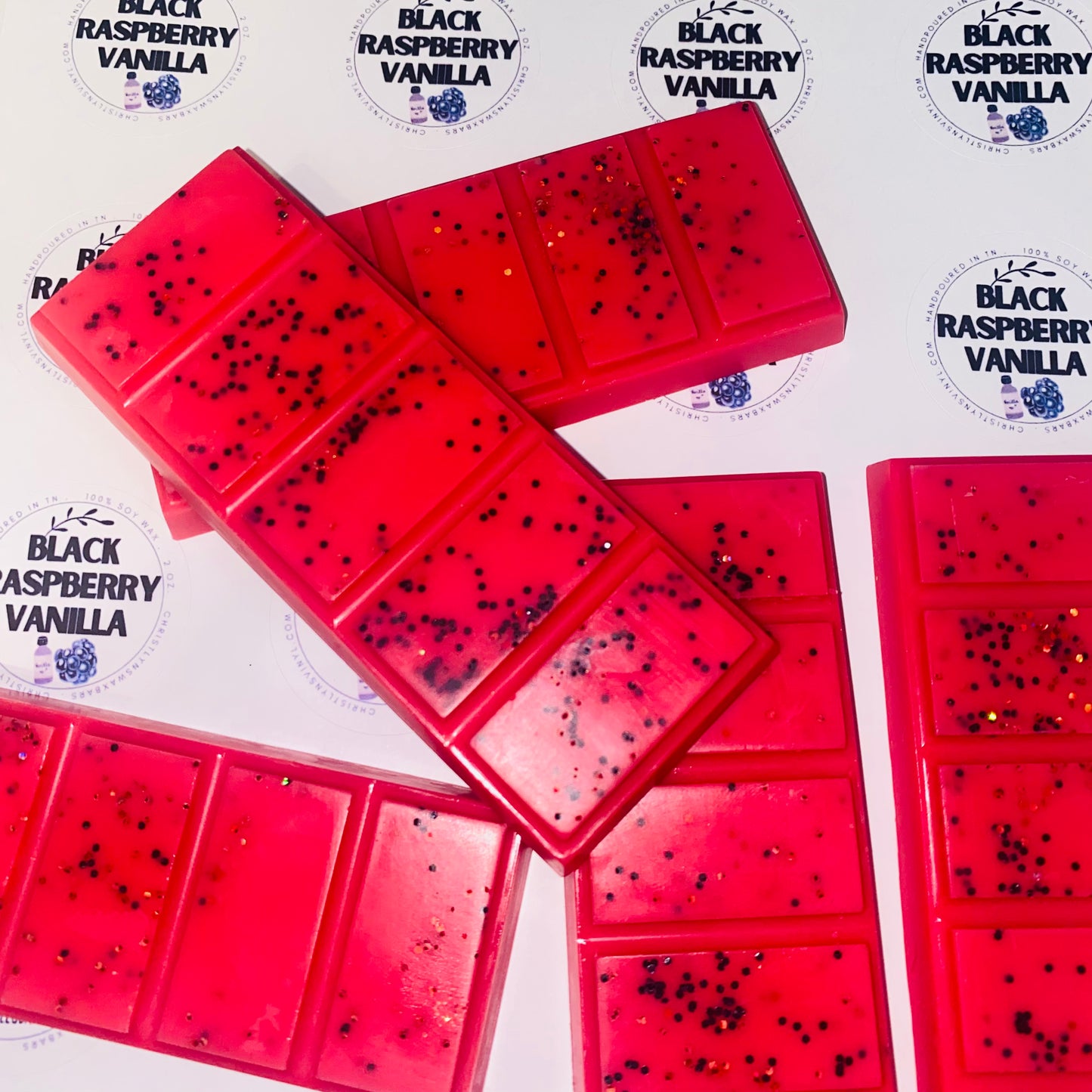 Christlyns Snap Wax Bar: Black Raspberry Vanilla