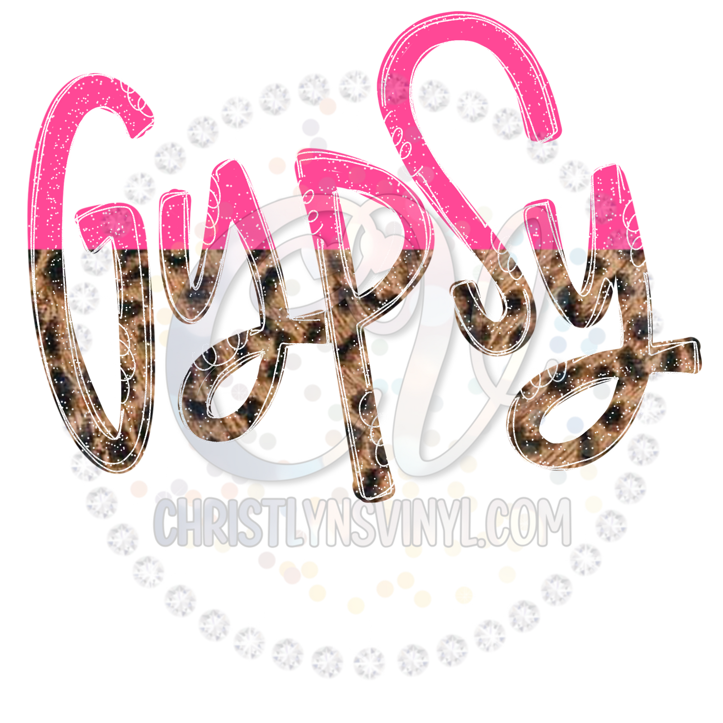 Gypsy Cheetah Soul Sublimation Transfer