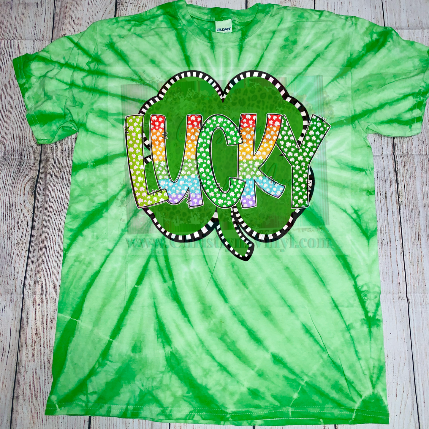 Lucky Clover St Patrick’s Day Sublimation Transfer