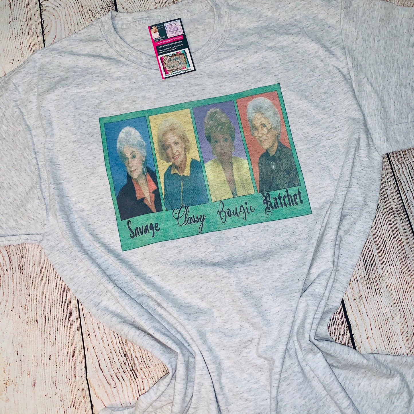 Tie Dye Sunflower or Golden Girls Tee