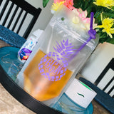 Summer/Spring Drink Pouch w/Straw