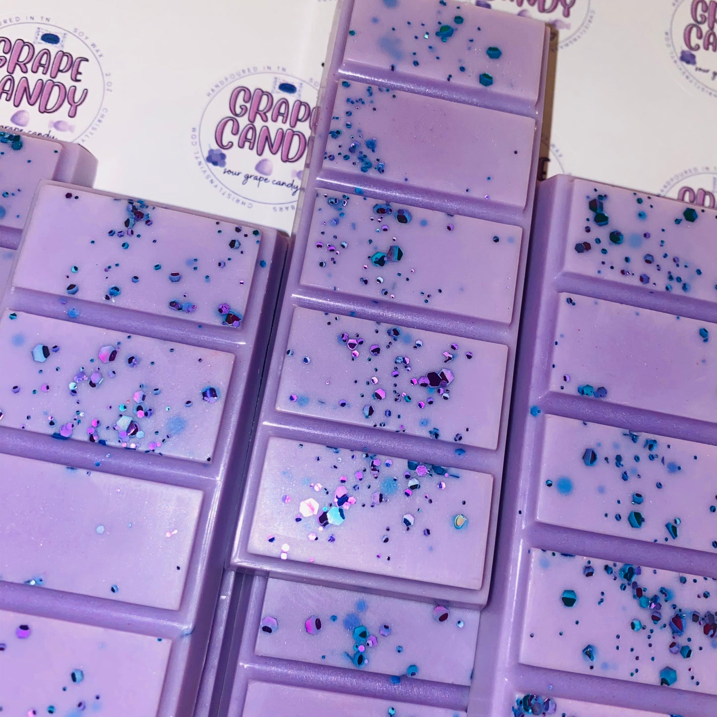 Christlyns Snap Wax Bar: Grape Candy