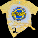 Bobcats Bleached or Solid Tees
