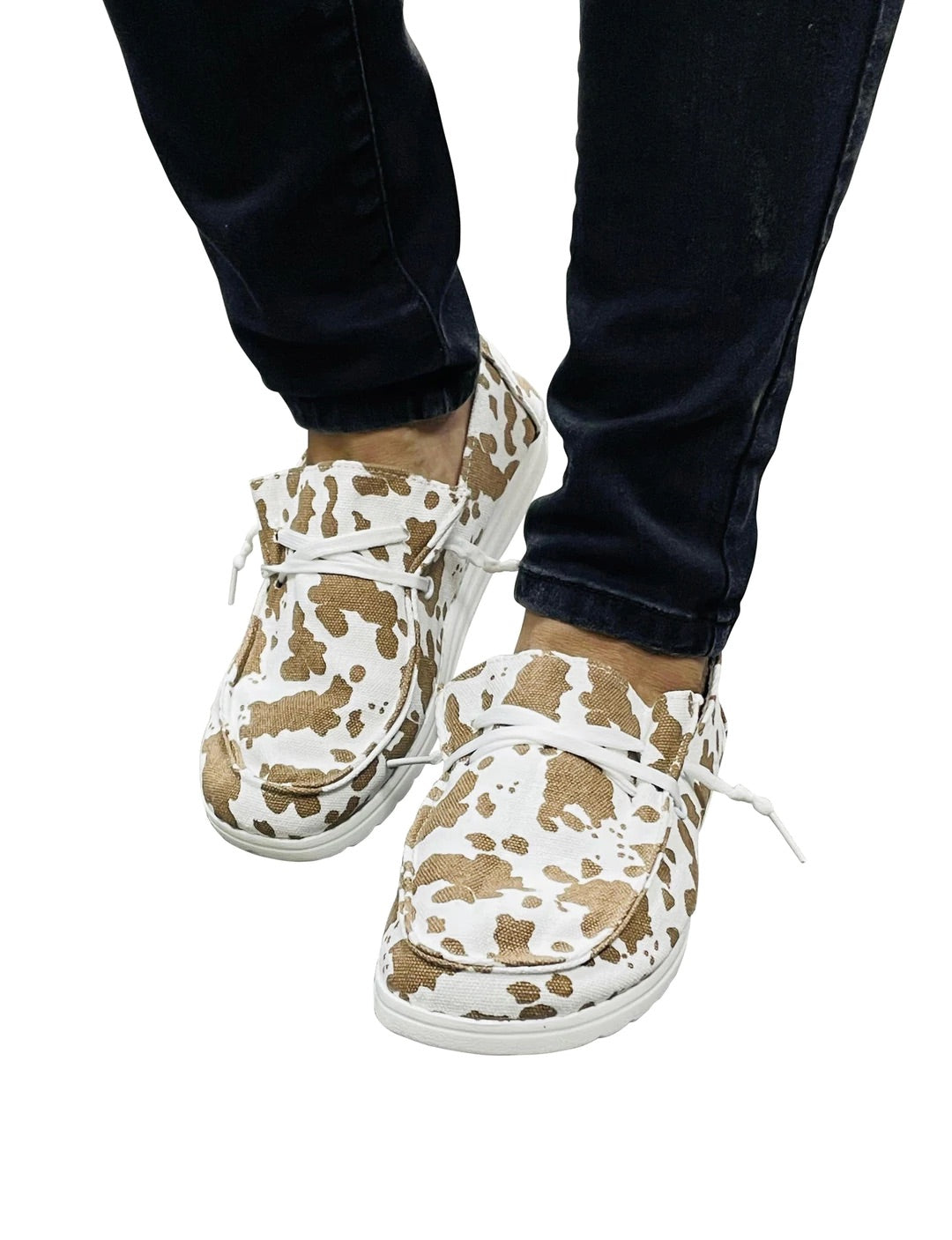 Canva Cheetah or Cow Print Shoes
