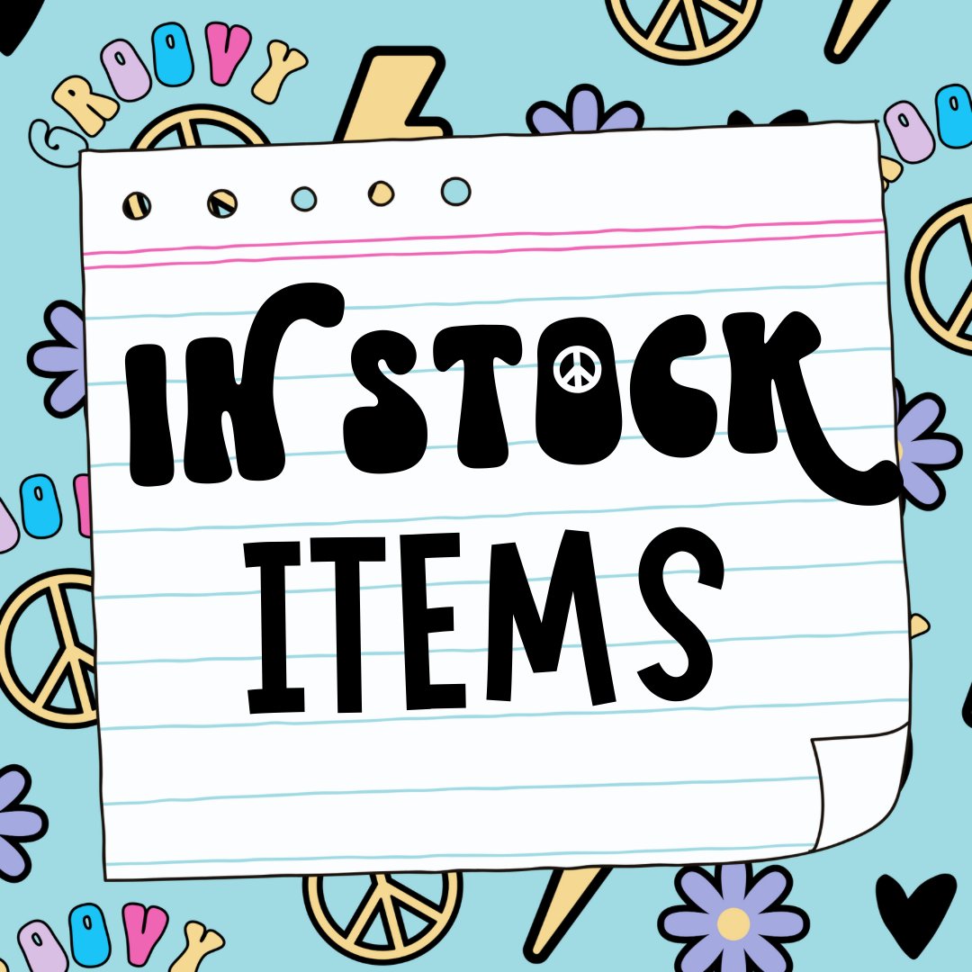 In stock & RTS items