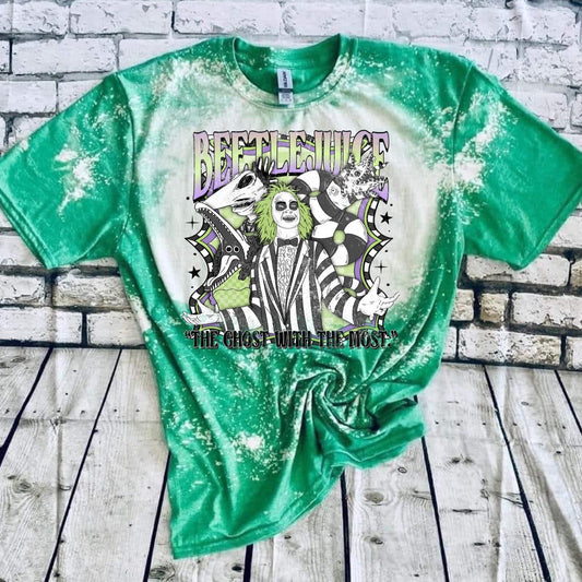 Showtime Green Bleached Tee or Sublimation Transfers