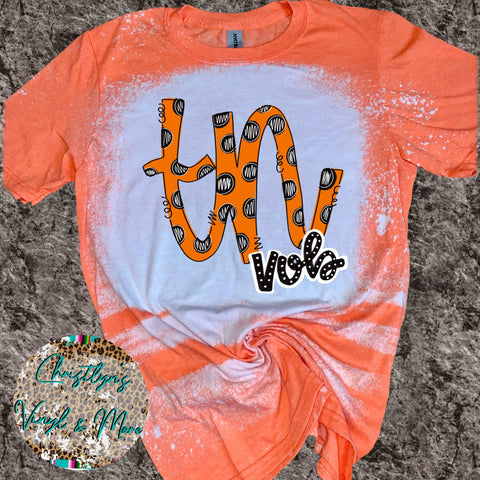 Tennessee Vols Sublimation Transfer or White Tee