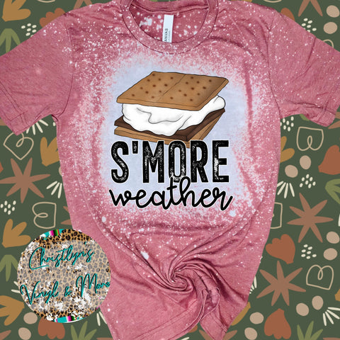Smores Weather Sublimation Transfer or White Tee