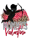 Mommy or Daddy Valentine Sublimation Transfers