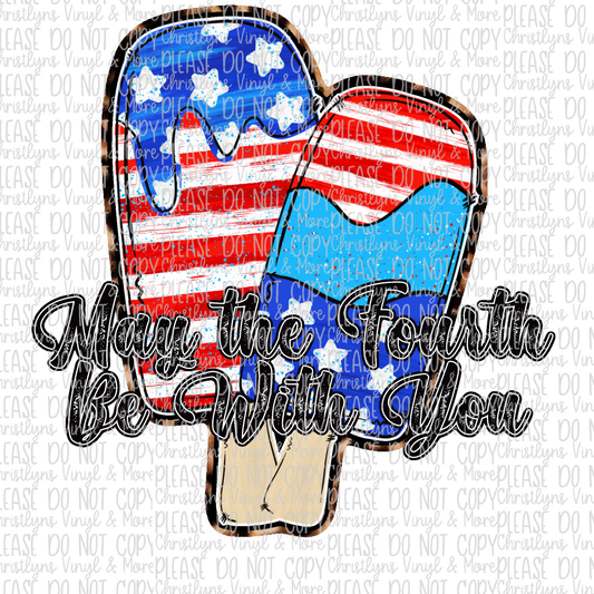 Freedom Popsicles Liberals USA Sublimation Transfers