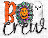 Boo or Boo Crew Halloween Ghost Sublimation Transfers