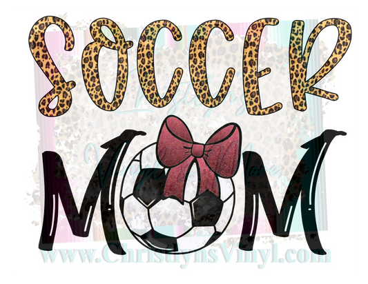 Soccer Mom Sublimation Transfer