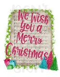Christmas Holiday RTS Sublimation Transfers