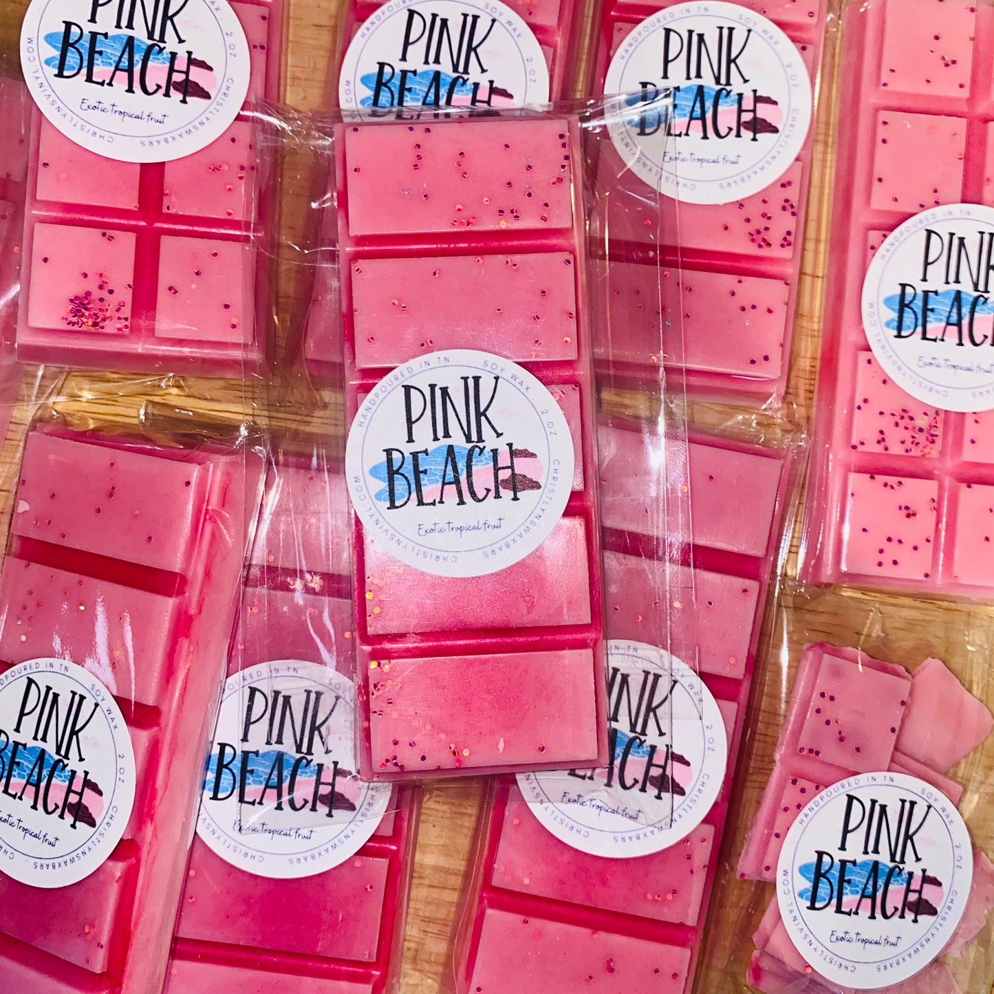 Christlyns Snap Wax Bar: Pink Beach