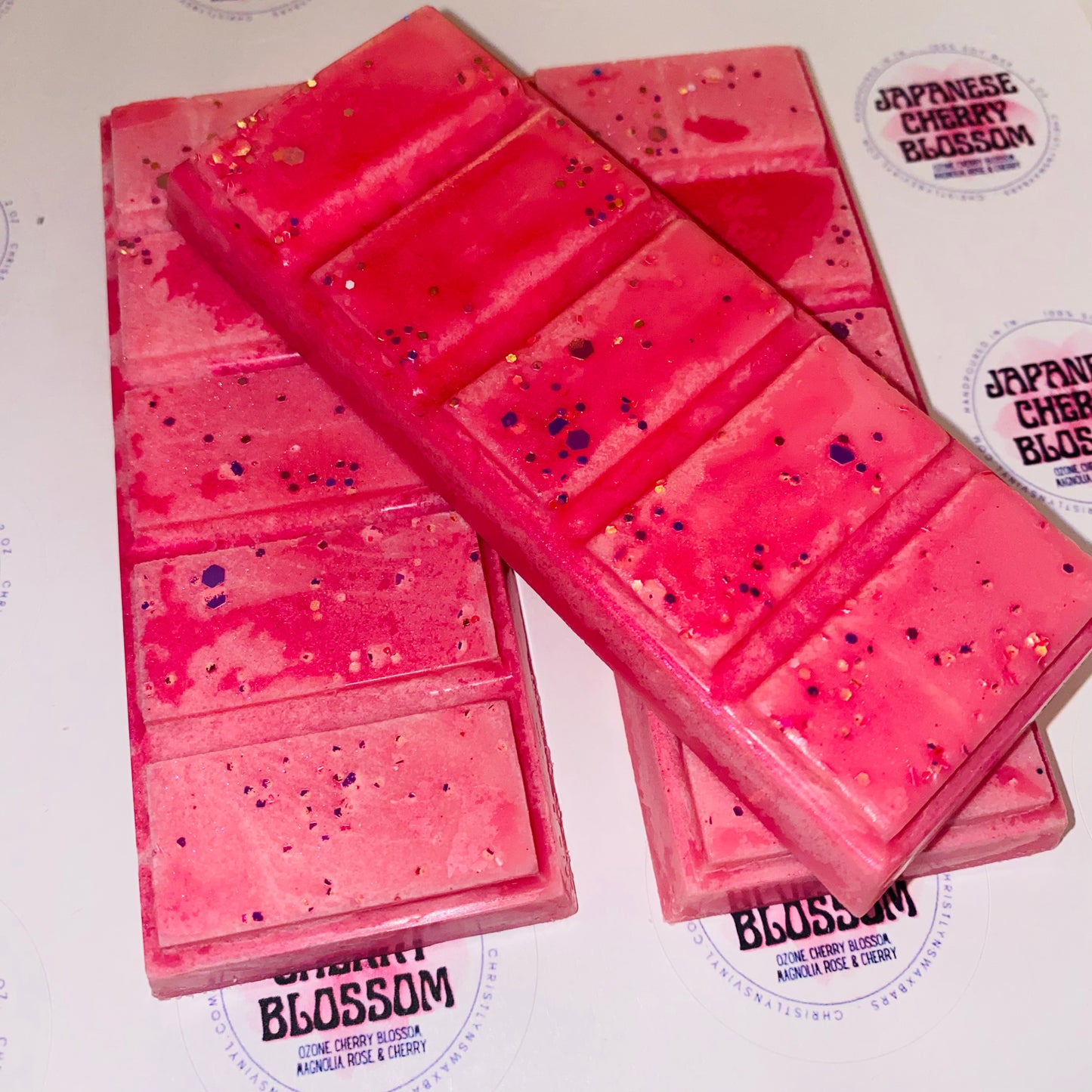 Christlyns Snap Wax Bar: Japanese Cherry Blossom