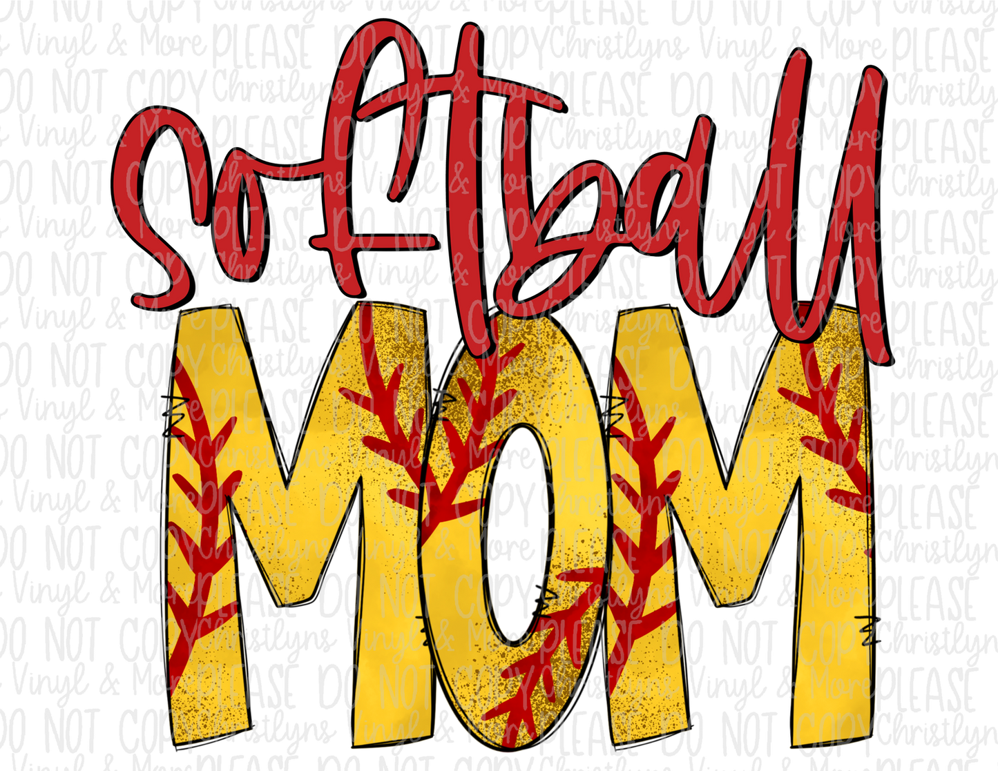 Baseball or Softball Mom Sublimation Transfer or Shirt