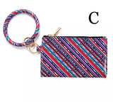 Wristlet Wallet with O-Ring Bangle