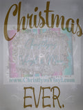 Christmas Gold/White Screen Prints