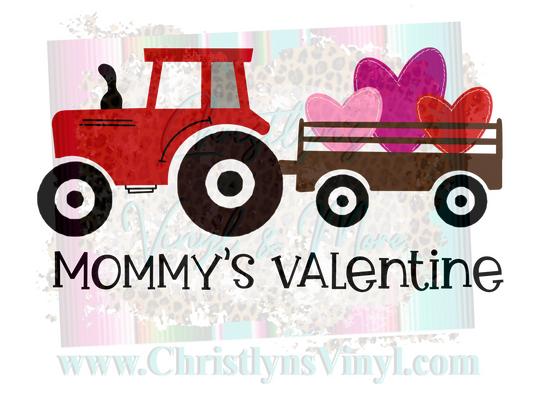 Mommys Valentine Sublimation Transfer