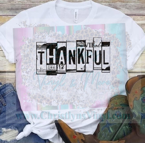 Thankful Blessed Screen Prints