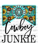 Country Cowboy Yellow Stone Junkie Sublimation Transfers
