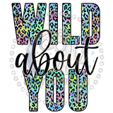 Wild About You Cheetah Neon Sublimation Transfer