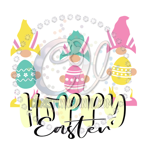 Hoppy Easter Eggs Sublimation Transfer