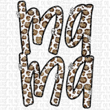 Leopard Words: Shop Small Crafter MaMa Sublimation Transfers