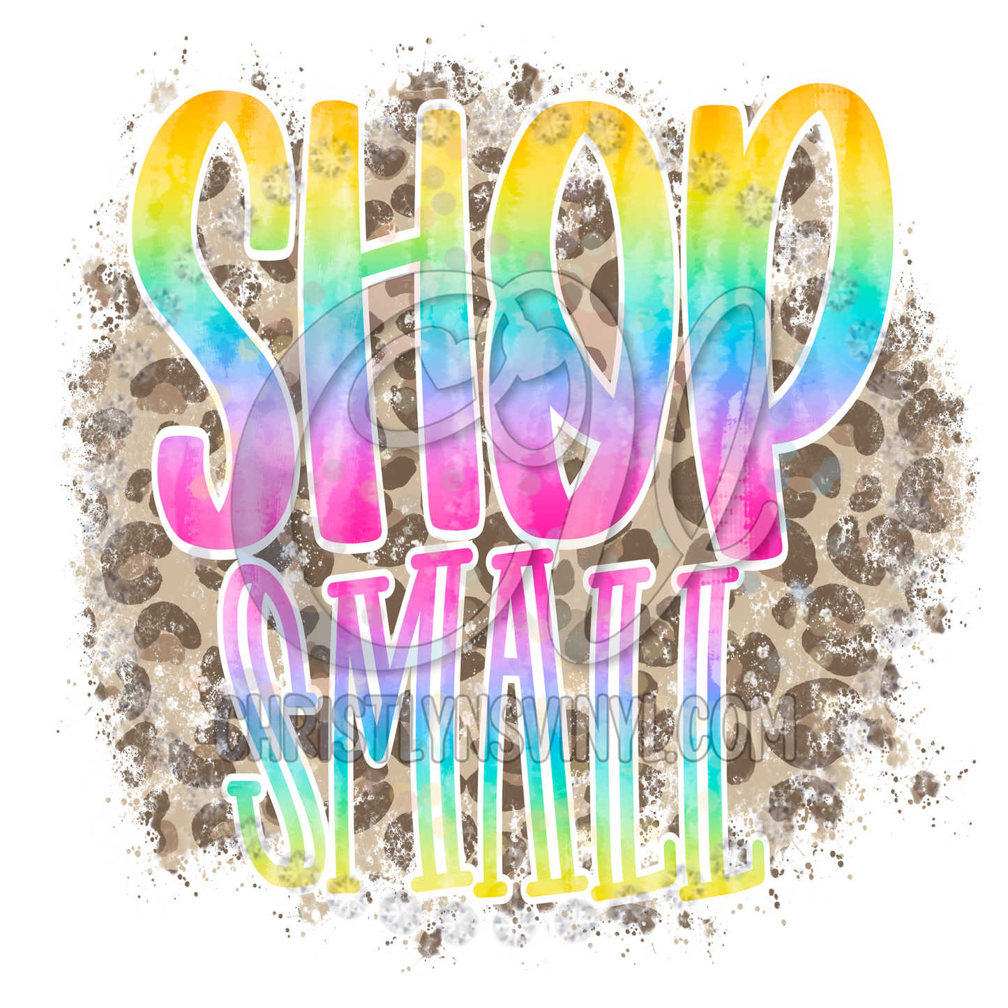 Shop Small Leopard Neon CEO Sublimation Transfer