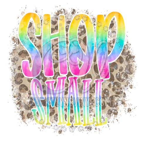 Shop Small Leopard Neon CEO Sublimation Transfer