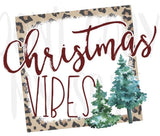 Christmas Holiday RTS Sublimation Transfers
