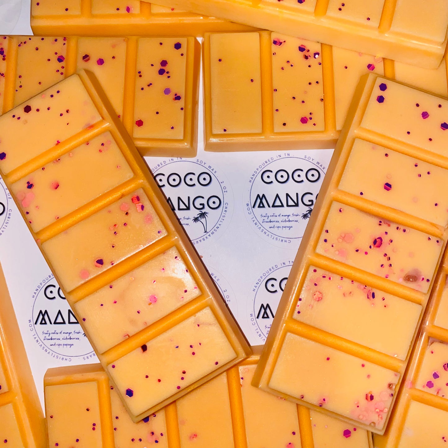 Christlyns Snap Wax Bar: Coco Mango