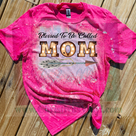 blessed mom bleached cheap shirt tee wholesale dropshipping usa 