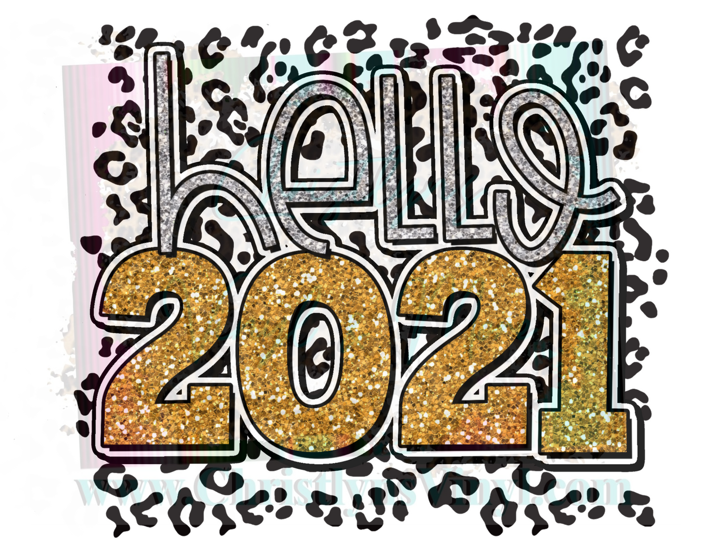 2021 New Year Sublimation Transfers