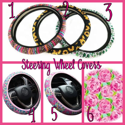 Steering Wheel Covers and sets