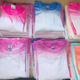 RTS Wholesale Bleached Tees—All Children Sizes