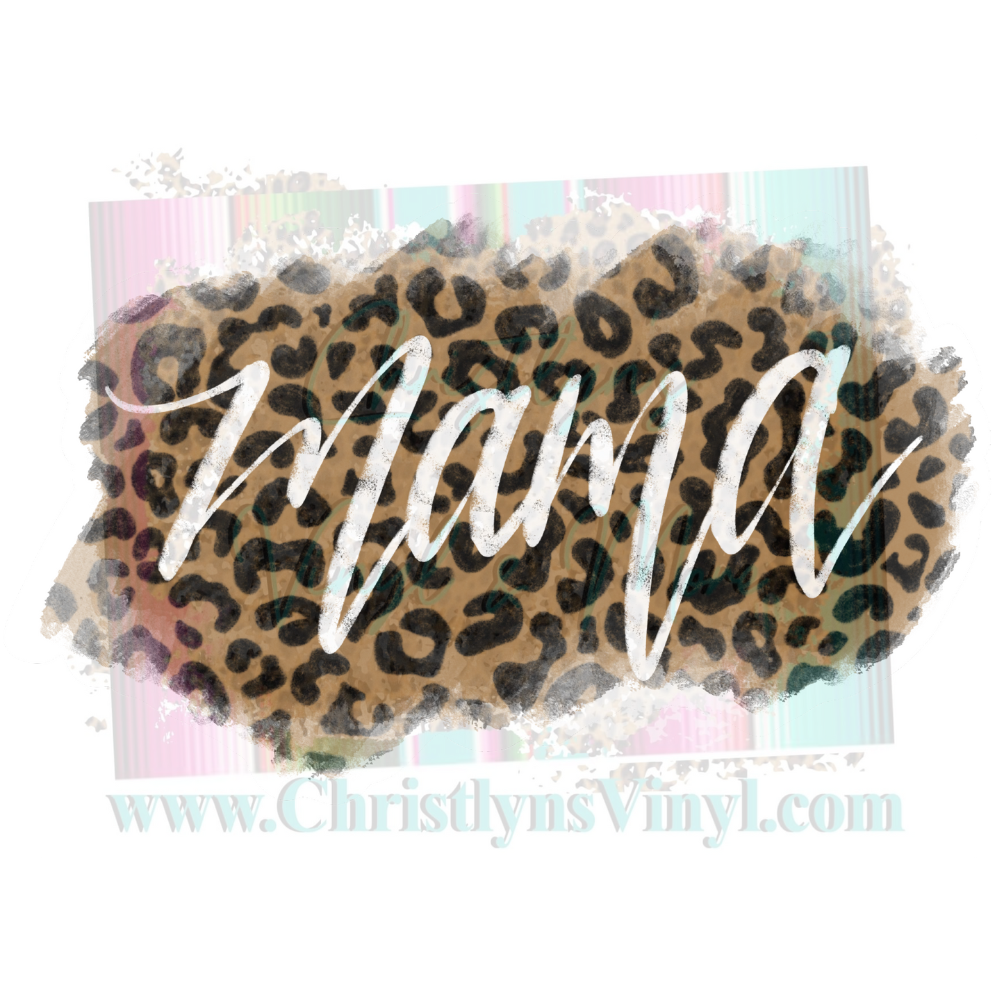 Leopard Mama Sublimation Transfer