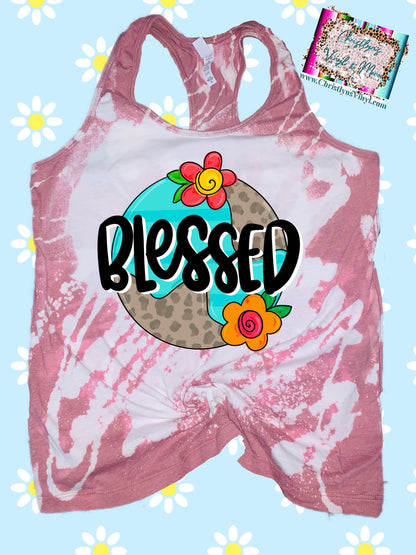 Blessed Watercolor Leopard Sublimation Transfer