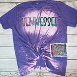 State Custom Home Sweet Home Bleached Tee or Sublimation Transfer