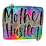 Mama Mini Hustler Tie Dye Neon Cute Sublimation Transfer