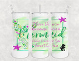 Tumbler Sublimation Transfers or Completed 20oz. Straight Tumbler