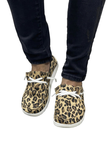 Canva Cheetah or Cow Print Shoes