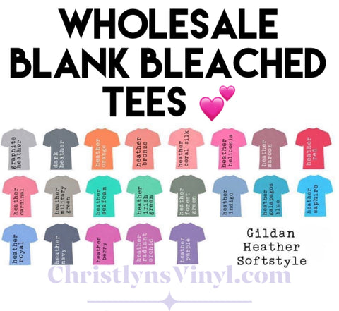 bleached shirts wholesale