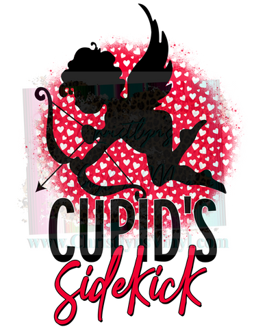 Cupids Sidekick Valentine Sublimation Transfer