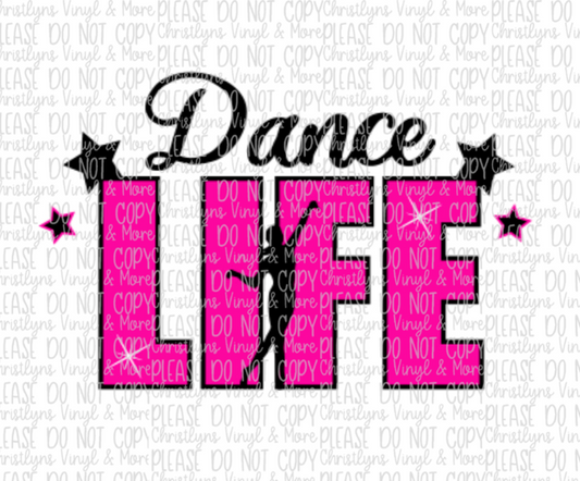 Dance Mom Life Sublimation Transfers